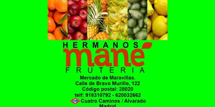 FRUTERIA HERMANOS MANE – HOJA DE HALLACAS
